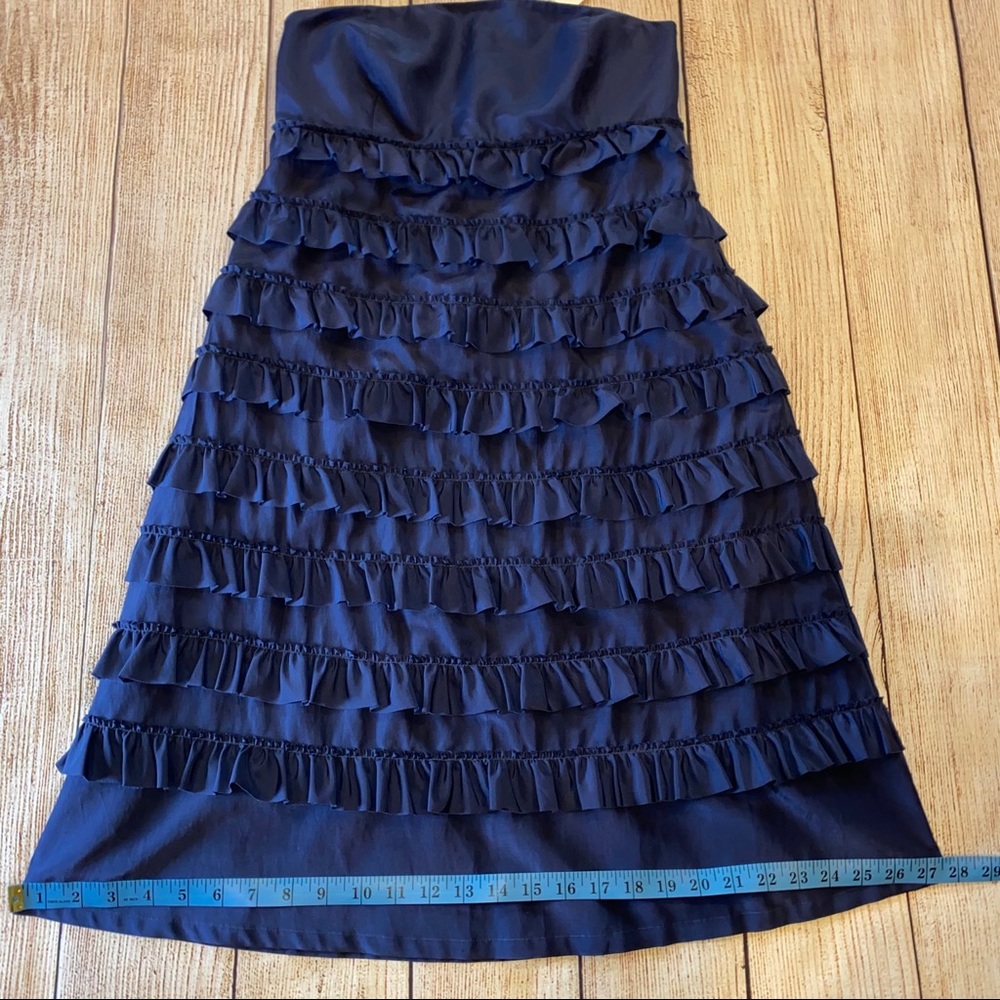 GAP Ruffed Strapless Dress - Picture 9 of 14